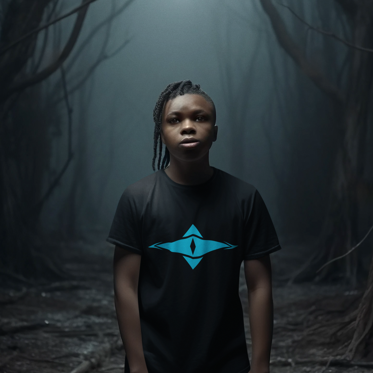 Devangel Eye Tee – Vision of Balance | Half Devil, Half Angel